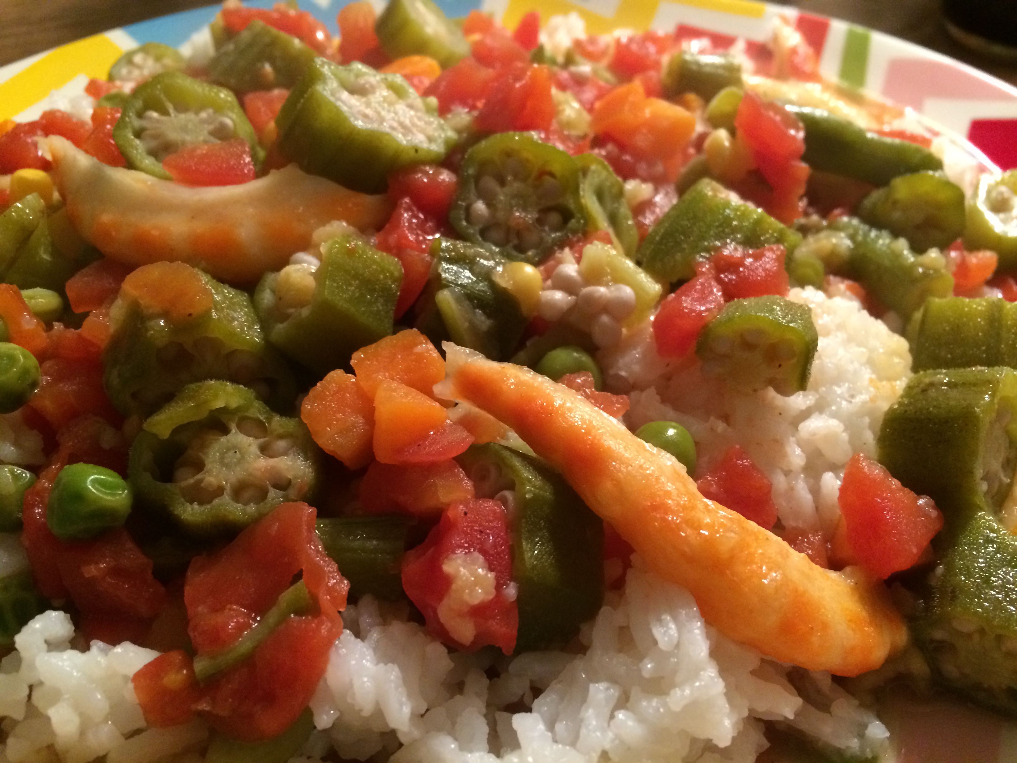 New Recipe Vegan Shrimp Gumbo.