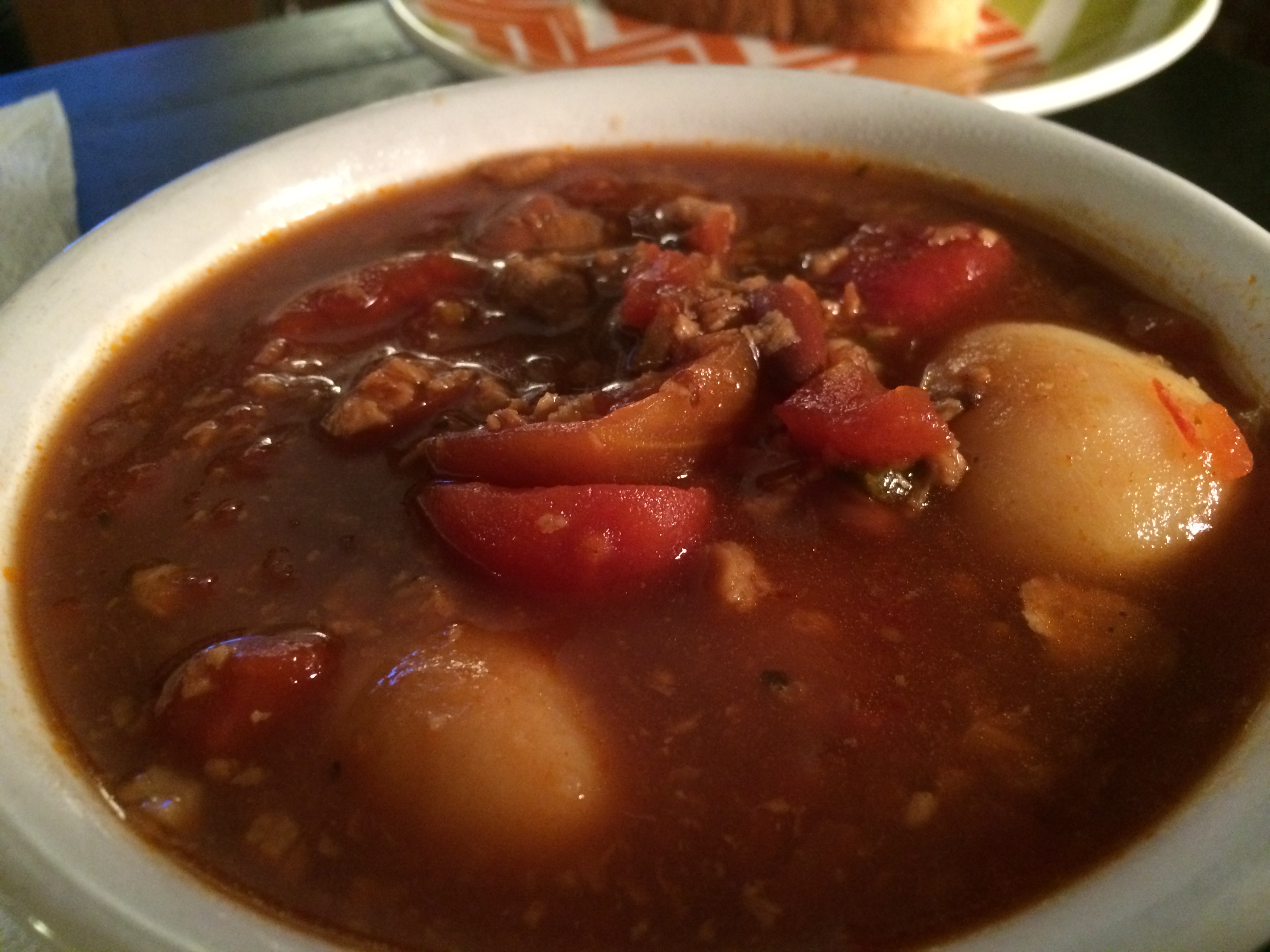 CrockPot Monday Vegan Cowboy Stew. The Kitchen Recessionista