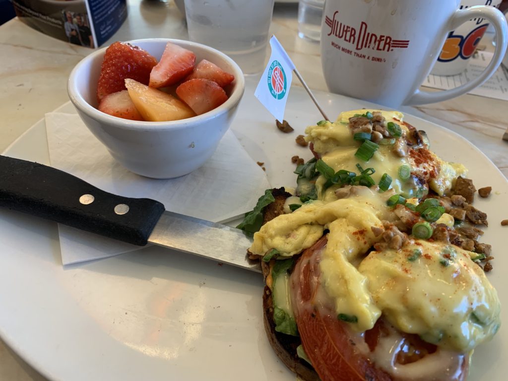 Vegetarian Travel Guide Silver Diner Fairfax Va